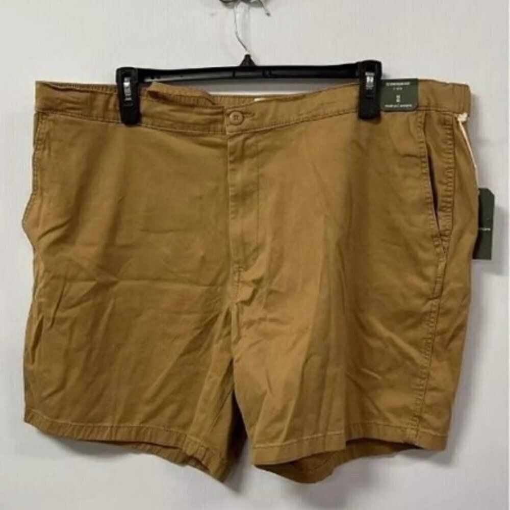 NWT Mutual Weave The Chino Board Shorts Valley Forge Tan Sz 48